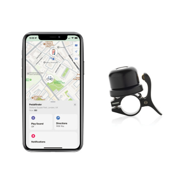 Logotrade business gift image of: Bike finder Dual RCS bike bell with worldwide locating