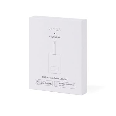 Logotrade promotional items photo of: VINGA Baltimore RCS Luggage Tag With Finder Dual
