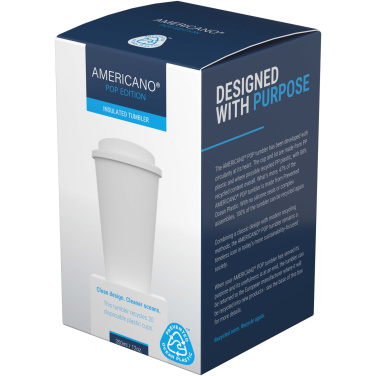 Logo trade promotional gifts image of: Brite-Americano® POP 350 ml insulated tumbler
