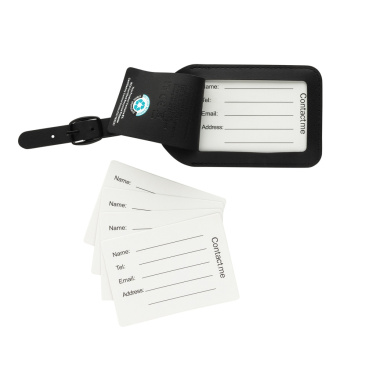 Logotrade promotional item image of: Globefind Dual RCS luggage tag with worldwide locating