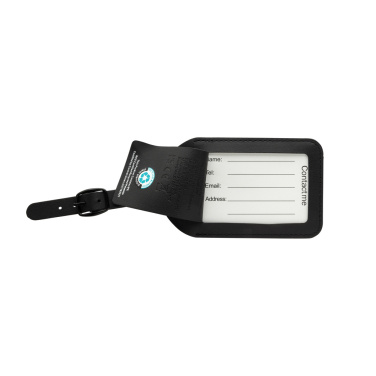 Logo trade advertising products picture of: Globefind Dual RCS luggage tag with worldwide locating