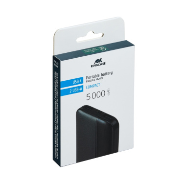Logo trade promotional item photo of: Power Bank VA2006 5000 mAh RIVACASE