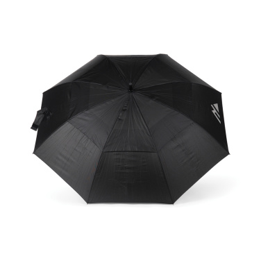 Logotrade promotional gift image of: Nordic Drift Trail 27" AWARE™ RPET storm UPF 50+ proof Umbre