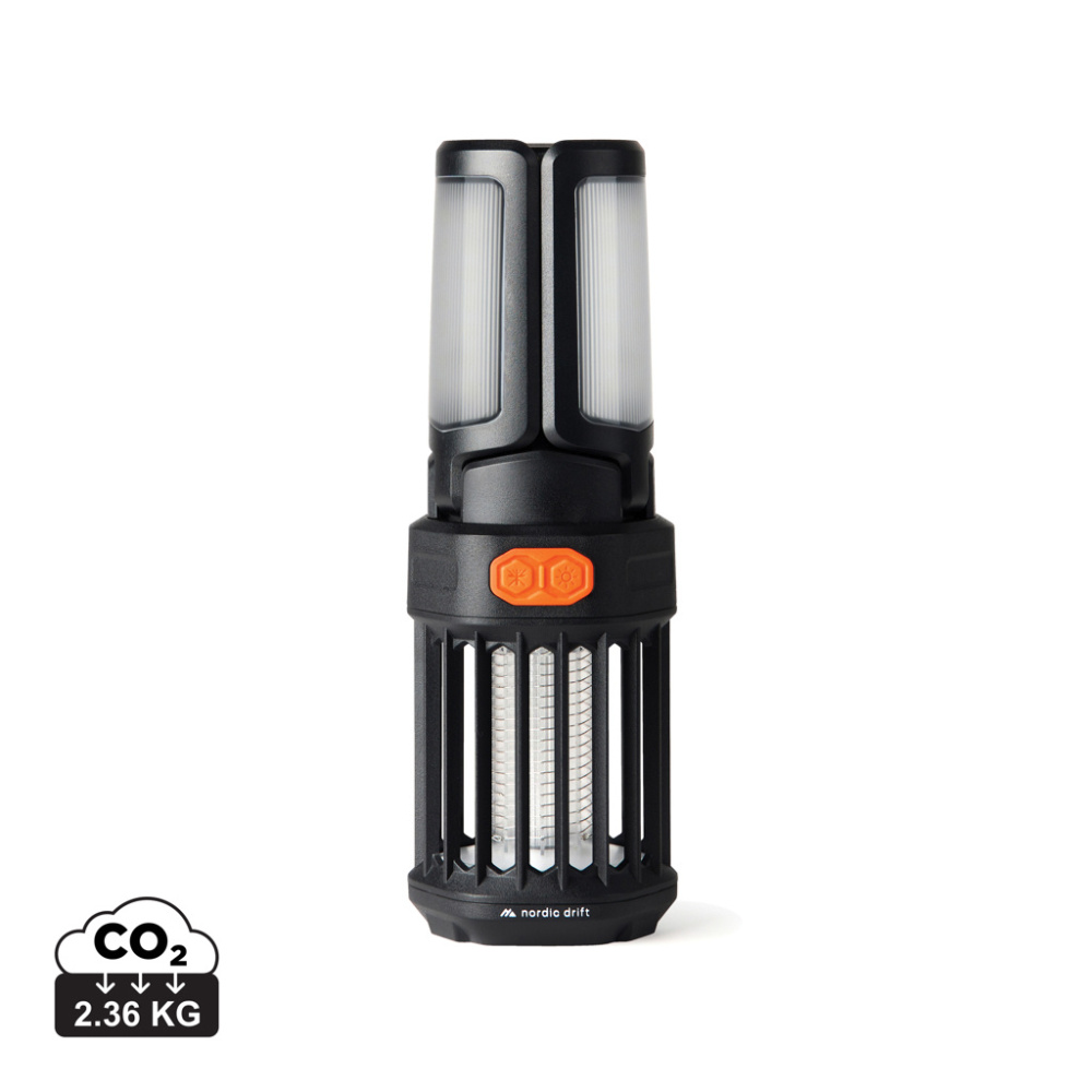 Logo trade promotional product photo of: Nordic Drift Titan Portable mosquito repellent camping light
