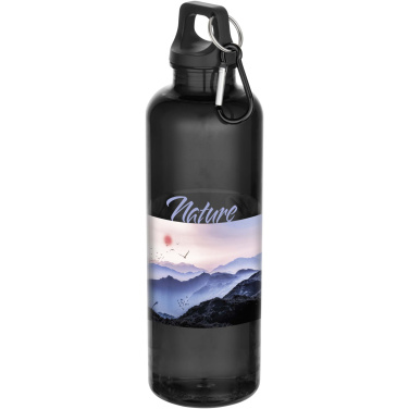 Logotrade business gift image of: Oregon 750 ml RCS recycled plastic water bottle with carabiner