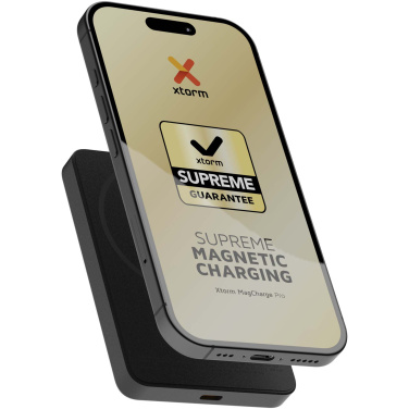 Logo trade promotional gifts image of: Xtorm Go2 15W 5000 mAh wireless power bank