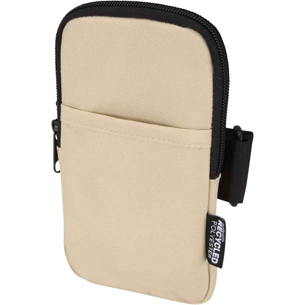 Logotrade promotional items photo of: Byron GRS recycled bottle pouch