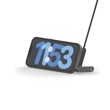 Logo trade promotional products image of: Aluvia RCS 65W PD Cable with adjustable phone stand