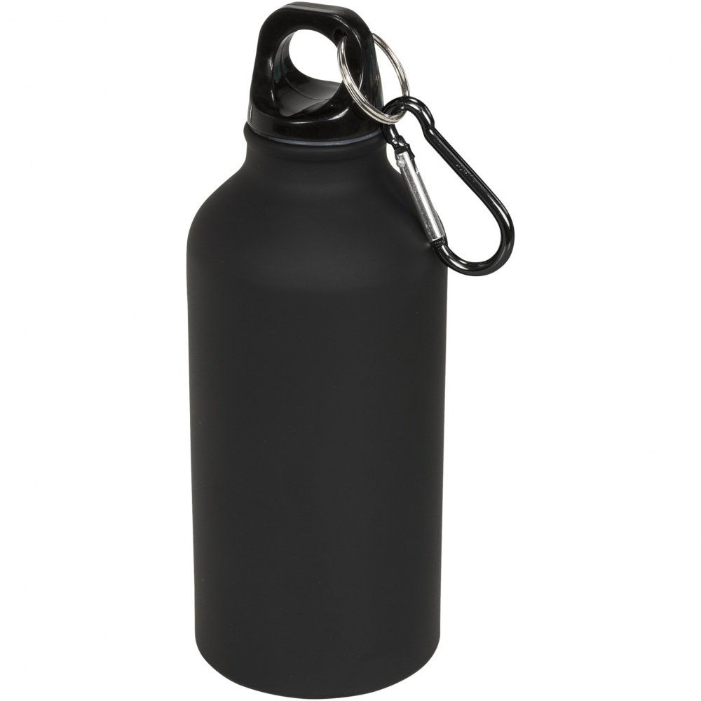 Logotrade reklaamkingid pilt: Oregon 400 ml matt veepudel karabiiniga