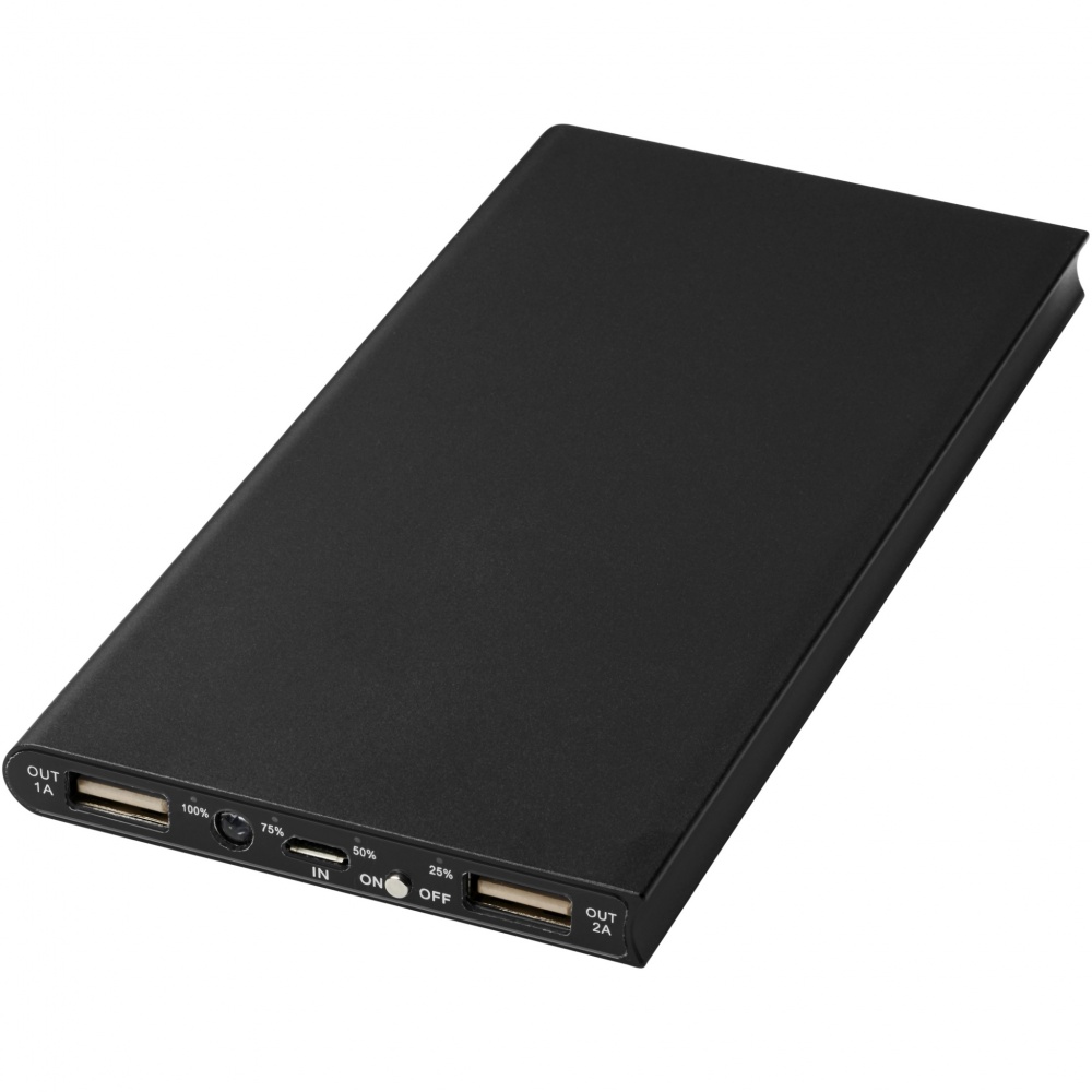 Logotrade ärikingituse foto: Plaat 8000 mAh alumiiniumist akupank