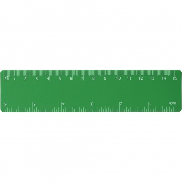 Logotrade reklaamtoote foto: Rothko 15 cm plastikust joonlaud