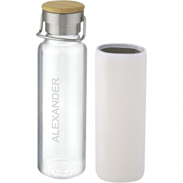 Logotrade ärikingituse foto: Thor 660 ml klaaspudel neopreenümbrisega