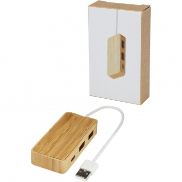 Logo trade firmakingi pilt: Tapase bambusest USB-jaotur