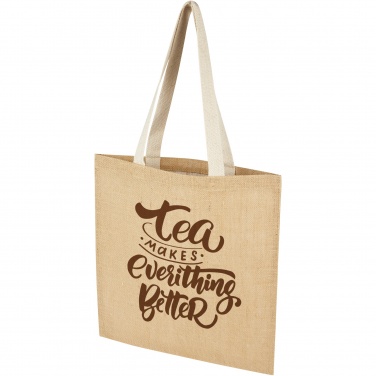 Logo trade firmakingitused foto: Juta 300 g/m² džuudist kandekott 7L