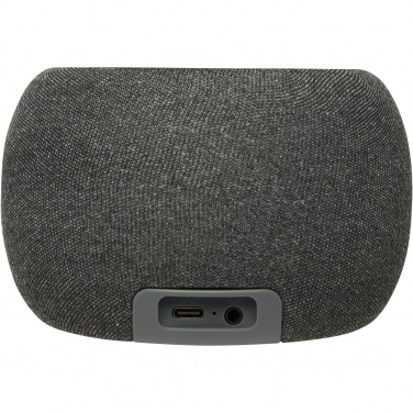 Logotrade reklaamtoote foto: Ecofiber bambusest/RPET Bluetooth® kõlar ja juhtmevaba laadimisalus
