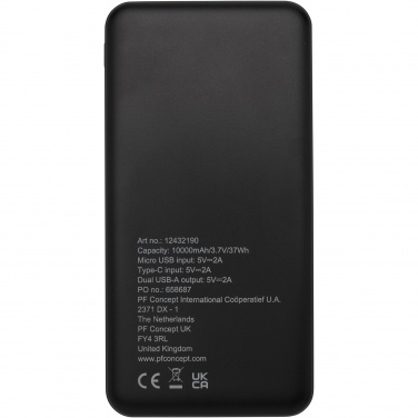 Logotrade ärikingitused pilt: Loop 10 000 mAh taaskasutatud plastist toitepank 