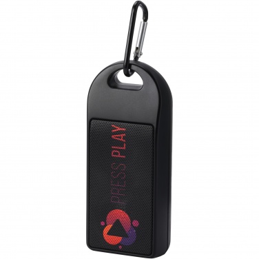 Logo trade meened foto: Omni 3W IPX4 RCS taaskasutatud plastikust Bluetooth® kõlar
