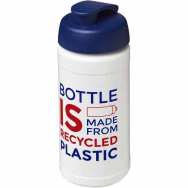 Logotrade reklaamkingituse foto: Baseline 500 ml ümbertöödeldud spordipudel koos keeratava kaanega