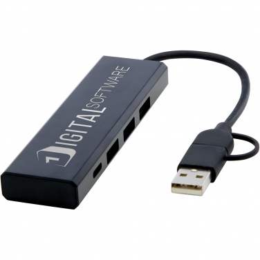 Logotrade meene foto: Rise RCS-i taaskasutatud alumiiniumist USB 2.0 jaotur