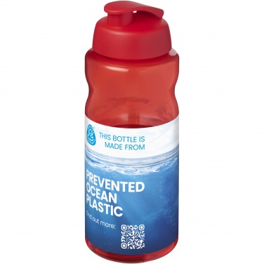 Logo trade ärikingi pilt: H2O Active® Eco Big Base 1-liitrine keeratava kaanega spordipudel