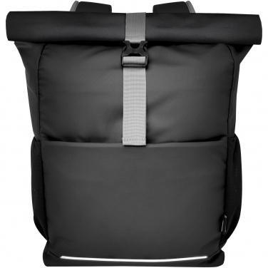 Logotrade reklaamkingi foto: Aqua 15" GRS taaskasutatud veekindel rulliga rattakott 20L