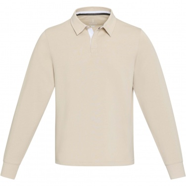 Logo trade firmakingi pilt: Clyde unisex orgaaniline ragbi polo dressipluus