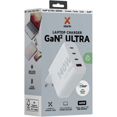 Logotrade reklaamkingitused pilt: Xtorm XEC140 GaN² Ultra 140 W seinalaadija