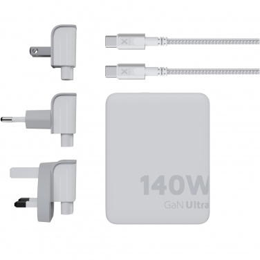 Logotrade reklaamkingitused pilt: Xtorm XVC2140 GaN Ultra 140 W reisilaadija 240 W USB-C PD kaabliga