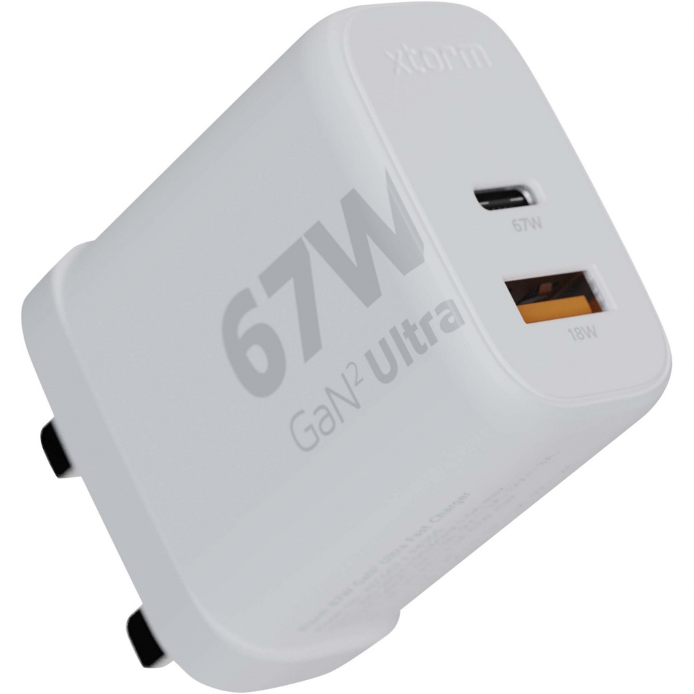 Logotrade reklaamtooted pilt: Xtorm XEC067G GaN² Ultra 67W seinalaadija - Ühendkuningriigi pistik