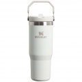 Stanley 890 ml IceFlow™ kõrrega termoskruus, Härmas valge