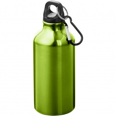 Logo trade firmakingi pilt: Oregon 400 ml alumiiniumist veepudel karabiiniga