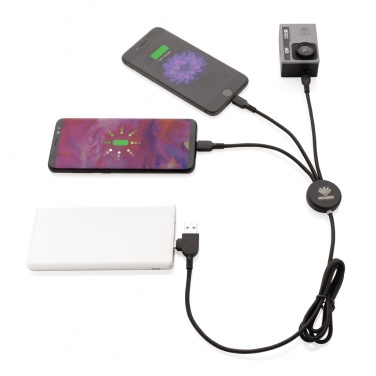 Logotrade reklaamkingitused pilt: Light up logo 6-in-1 kaabel
