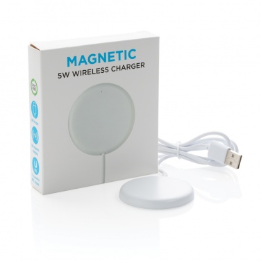 Logotrade meened pilt: 5W magnetiline juhtmevaba laadija