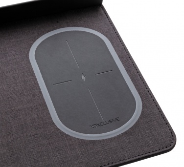 Logo trade reklaamkingi pilt: Air hiirematt 5W juhtmevaba laadimise ja USB-ga
