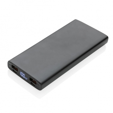 Logotrade reklaamkingitused pilt: Alumiiniumist 18 W 10 000 mAh PD Powerbank