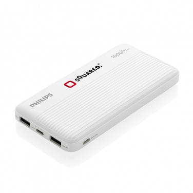 Logotrade reklaamkingitused pilt: Philipsi 10 000 mAh õhuke akupank