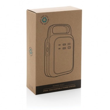 Logotrade firmakingitused pilt: Power Vault RCS rplastic 21000 mAh kaasaskantav elektrijaam