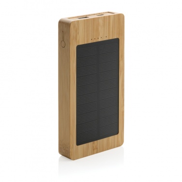 Logotrade ärikingi foto: Sunwicki 10 000 mAh bambusest päikeseenergiapank