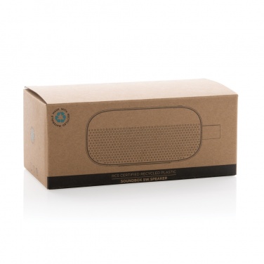 Logotrade ärikingituse foto: RCS taaskasutatud plastist Soundbox 5W kõlar