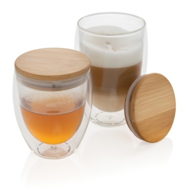 Logotrade reklaamtooted pilt: Topeltseinaga borosilikaatklaasist komplekt 2 x 250 ml