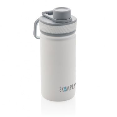 Logotrade reklaamtoote foto: Roostevabast terasest vaakumpudel spordikaanega 550ml