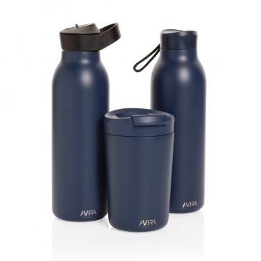 Logotrade reklaamkingituse foto: Avira Ara RCS Re-steel klappkaanega veepudel 500ml