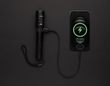 Logotrade meene foto: Gear X USB taaslaetav taskulamp