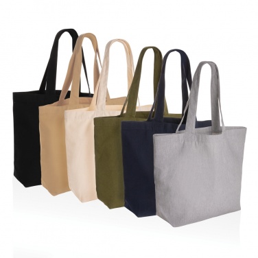 Logo trade reklaamtoote pilt: Impact Aware™ 240 gsm rccanvas shopper värvimata taskuga