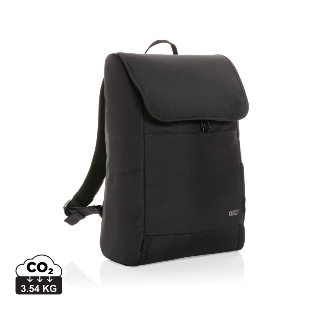Logo trade firmakingid foto: Swiss Peak Fern AWARE™ RPET 15,6-tolline tõmblukuga seljakott