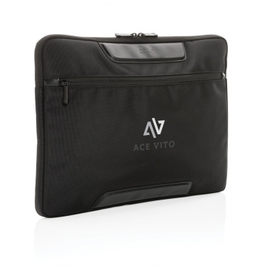 Logo trade meene pilt: Swiss Peak AWARE™ RPET Voyager 15,6-tolline sülearvuti ümbris