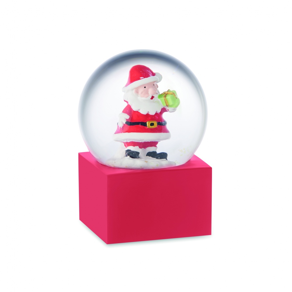 Logotrade ärikingid pilt: Väike lumepalliklaasi ornament
