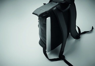Logo trade reklaamtoote pilt: Sülearvuti PU Rolltop seljakott