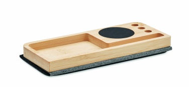 Logotrade firmakingitused pilt: Juhtmeta bambusest laadija 15W