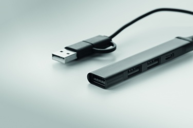 Logotrade reklaamkingi foto: USB 4 pordiga jaotur 19 cm